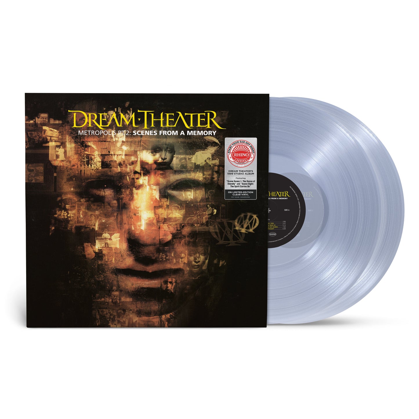 Dream Theater "Metropolis Part 2, Scenes From A Memory" 2xLP (Clear Vinyl)