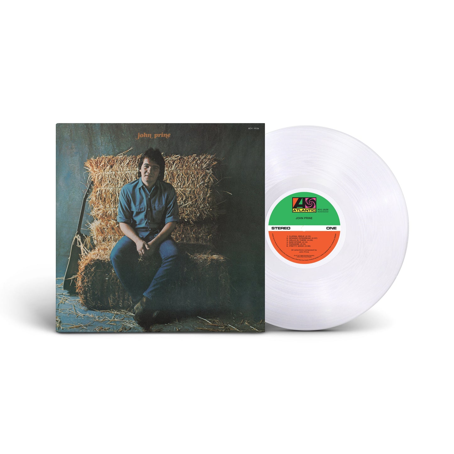 John Prine "S/T" LP (Clear vinyl)