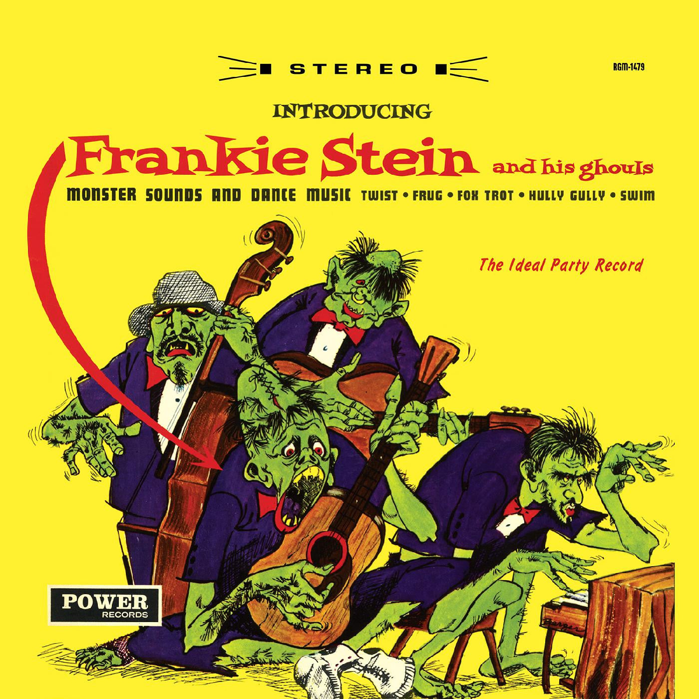 Frankie Stein and His Ghouls "Introducing Frankie Stein and His Ghouls" LP (Opaque Orange Pumpkin Vinyl)