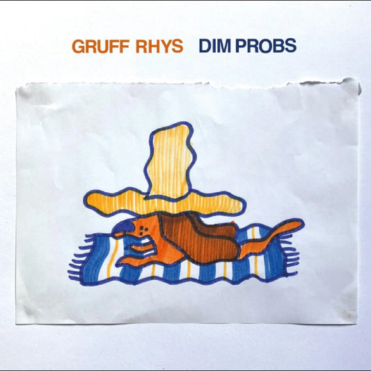Gruff Rhys "Dim Probs" LP (Indie Exclusive Orange Vinyl)