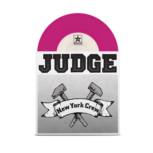 Judge "New York Crew" 7" (Opaque Pink Vinyl)