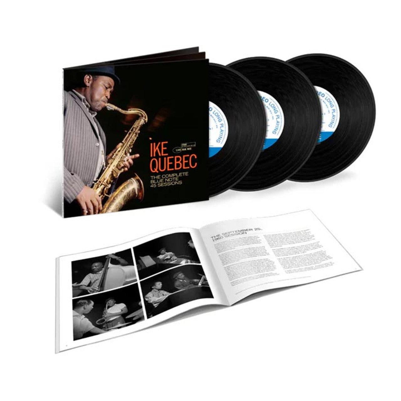 Ike Quebec "The Complete 45 Sessions (Blue Note Tone Poet Edition)" 3xLP (280g Vinyl)