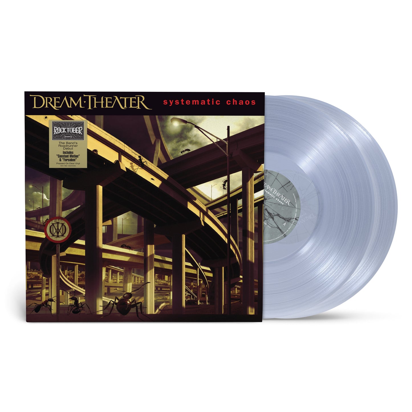 Dream Theater "Systematic Chaos" 2xLP (Clear Vinyl)