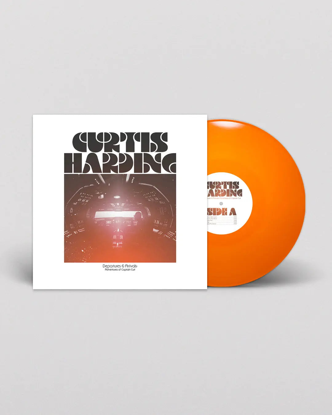 Curtis Harding "Departures & Arrivals: Adventures of Captain Curt" LP (Indie Exclusive Orange Vinyl)