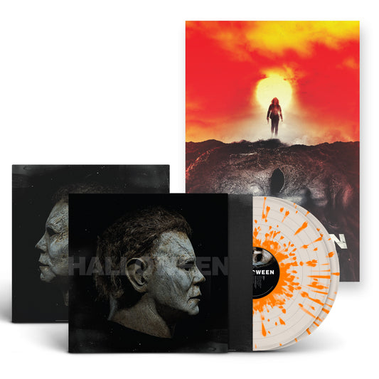 John Carpenter "Halloween: Original Motion Picture Soundtrack (Expanded Edition)" 2xLP (Bone White w/ Orange Splatter Vinyl, 2025 Art Edition)