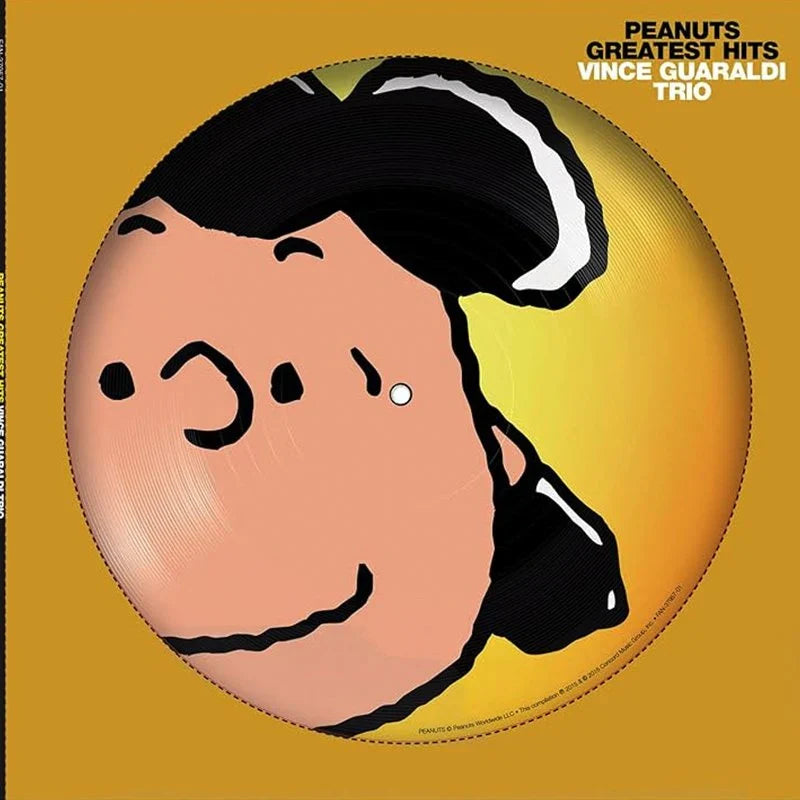 DAMAGED: Vince Guaraldi Trio "Peanuts Greatest Hits" LP (75th Anniversary Picture Disc)