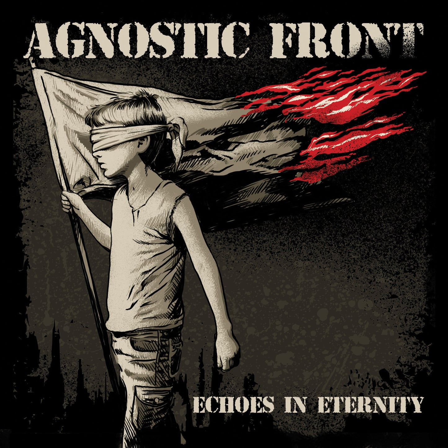 Agnostic Front "Echoes of Eternity" Cassette (Transparent Red Body)