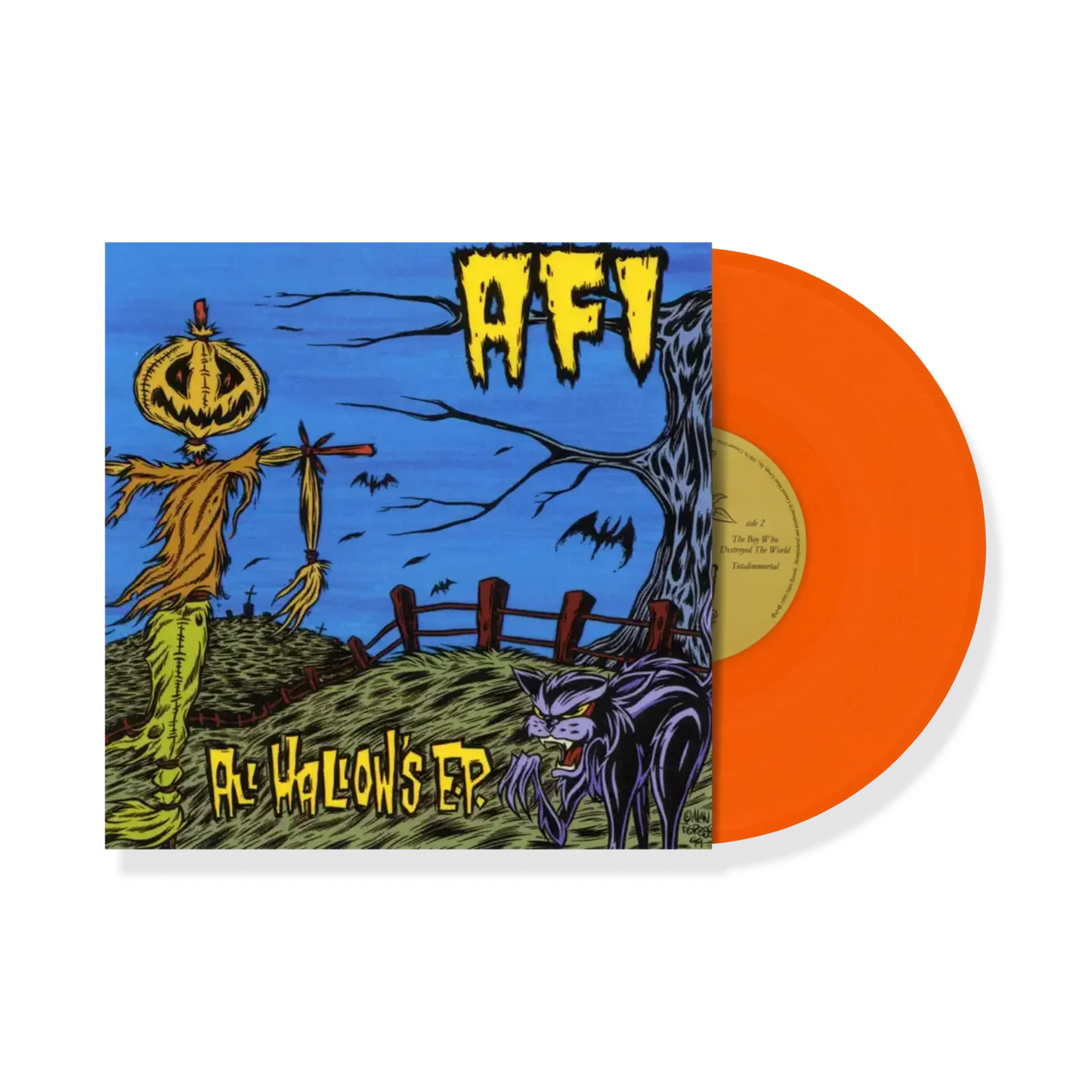 AFI "All Hallow's E.P." 10" EP (Orange Vinyl)
