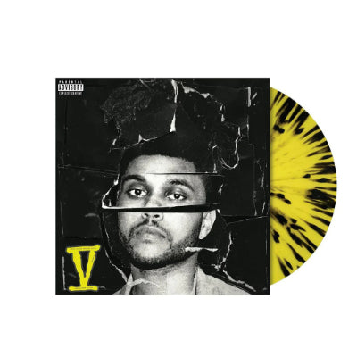 Weeknd, The - Beauty Behind The Madness (5 Year Anniversary Edition Yellow & Black Splatter Coloured 2LP Vinyl)