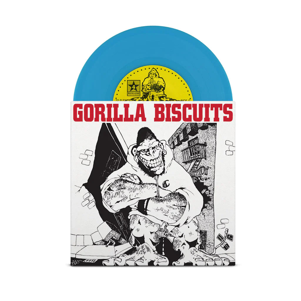 Gorilla Biscuits "Gorilla Biscuits" 7" (Turquoise Vinyl)