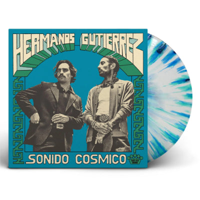 Hermanos Gutiérrez - Sonido Cósmico (Limited Australian Exclusive White, Blue & Green Splatter Coloured Vinyl)