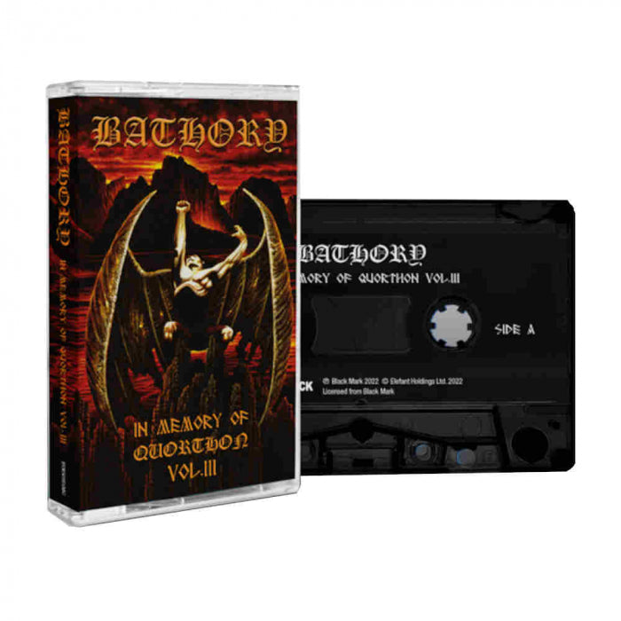 Bathory "In Memory Of Quorthon Vol. III" Cassette