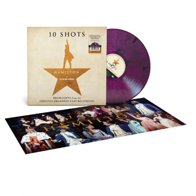 Hamilton - 10 Shots: Highlights from the Broadway Cast Recording (Burr's Vinyl) (Purple)