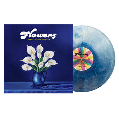 Jones, Durand & The Indications - Flowers (Limited Blue Iceberg Coloured Vinyl + Signed Print)