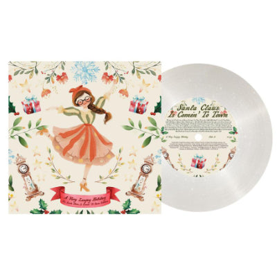 Laufey - A Very Laufey Holiday : Santa Claus Is Comin' To Town (Snow Globe Glitter Coloured 7" Vinyl)