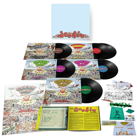 Green Day "Dookie" 30th Anniversary 6xLP Vinyl Box Set! (Black Vinyl)